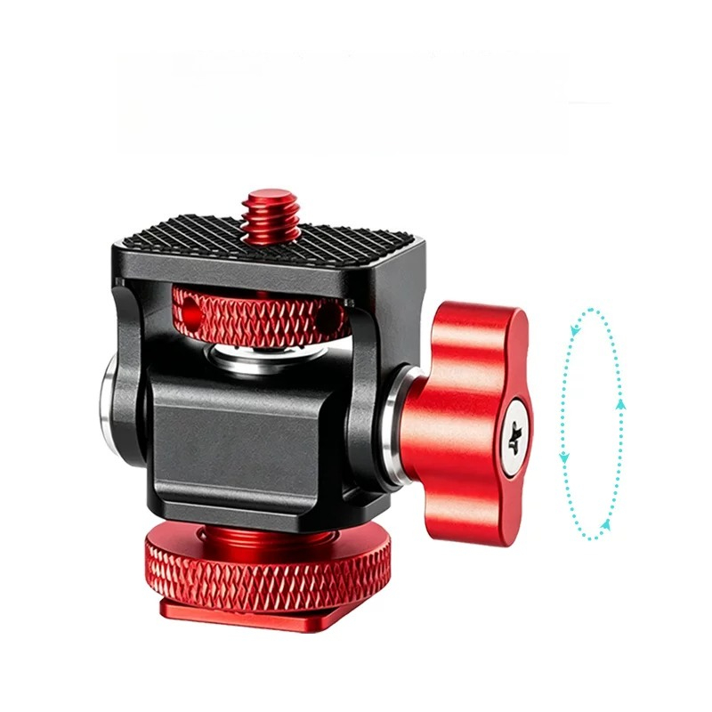 Camera Cold Shoe - Universal Adjustable Damping Knob Snail Cloud
