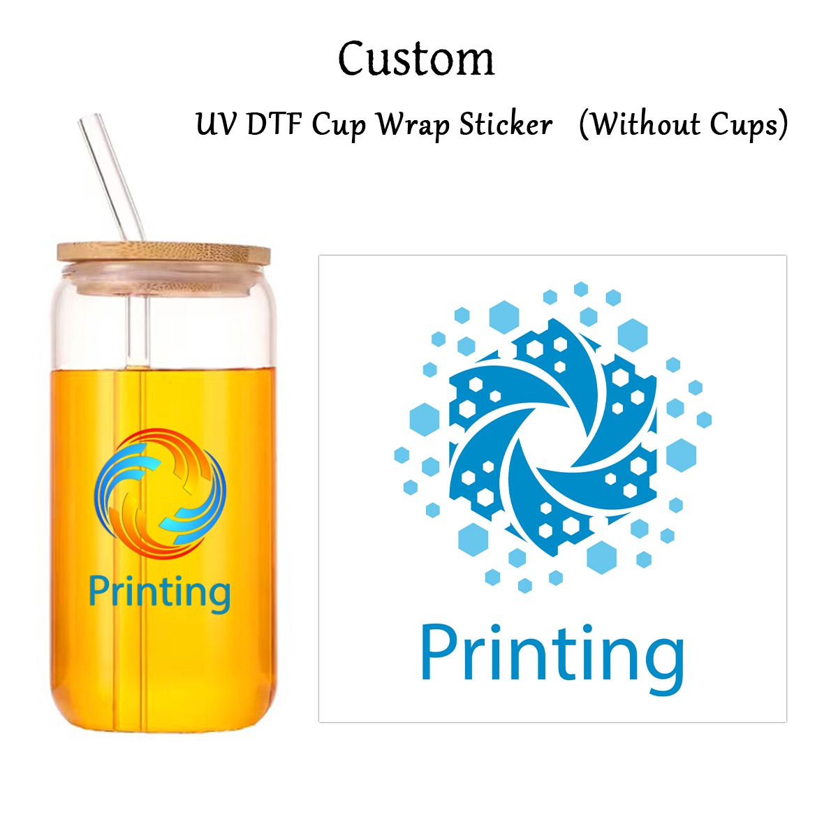 Photography Logo - 1pc Customized Uv Transfer Image Label