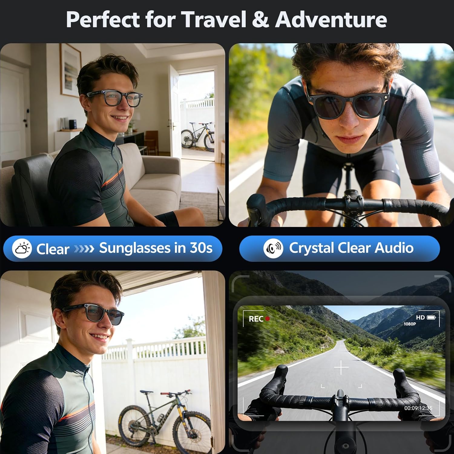 2026 4K 8MP Smart Glasses Men  - Photography Unit review and price