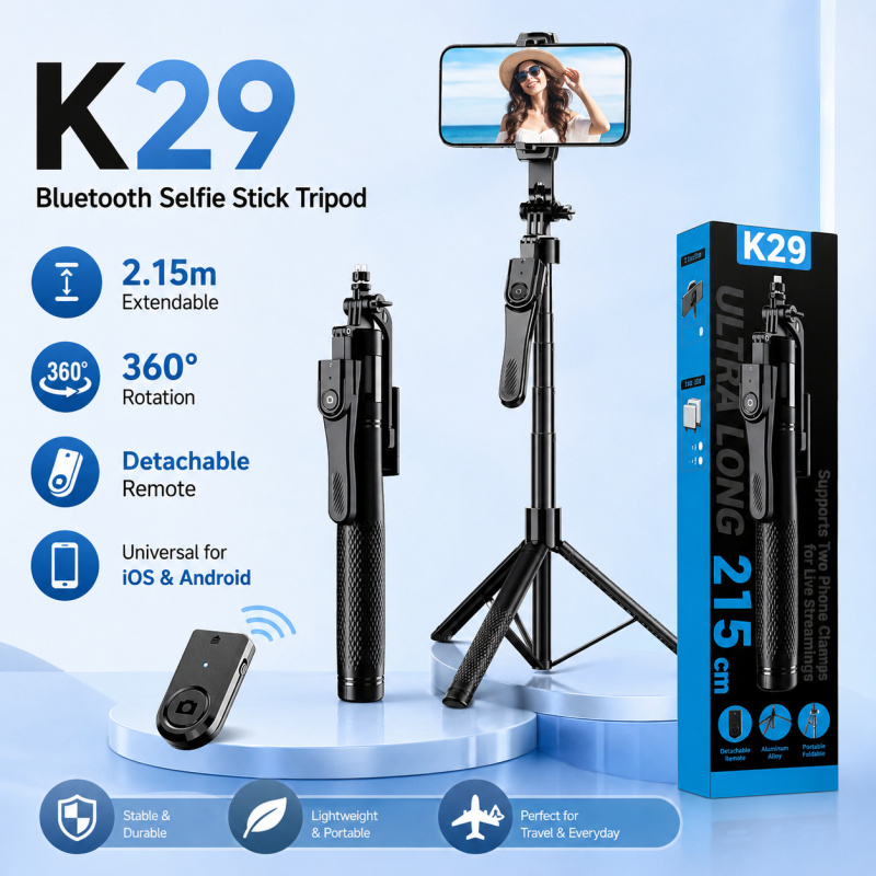 2M Bluetooth Selfie Stick Trip - Photography Blog review and price