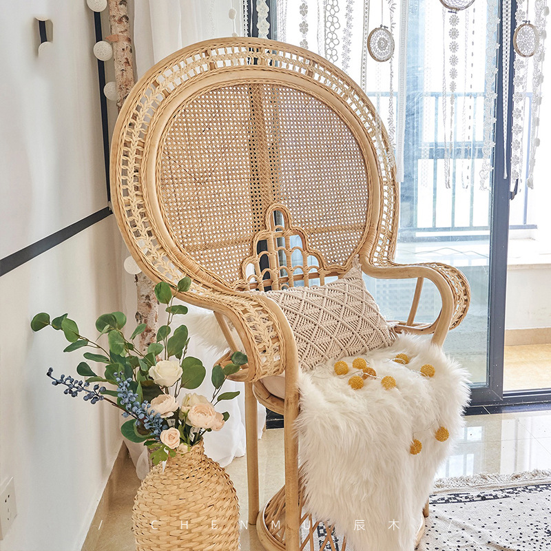 Natural Vine Peacock Chair Hom - Photography Indonesia review and price