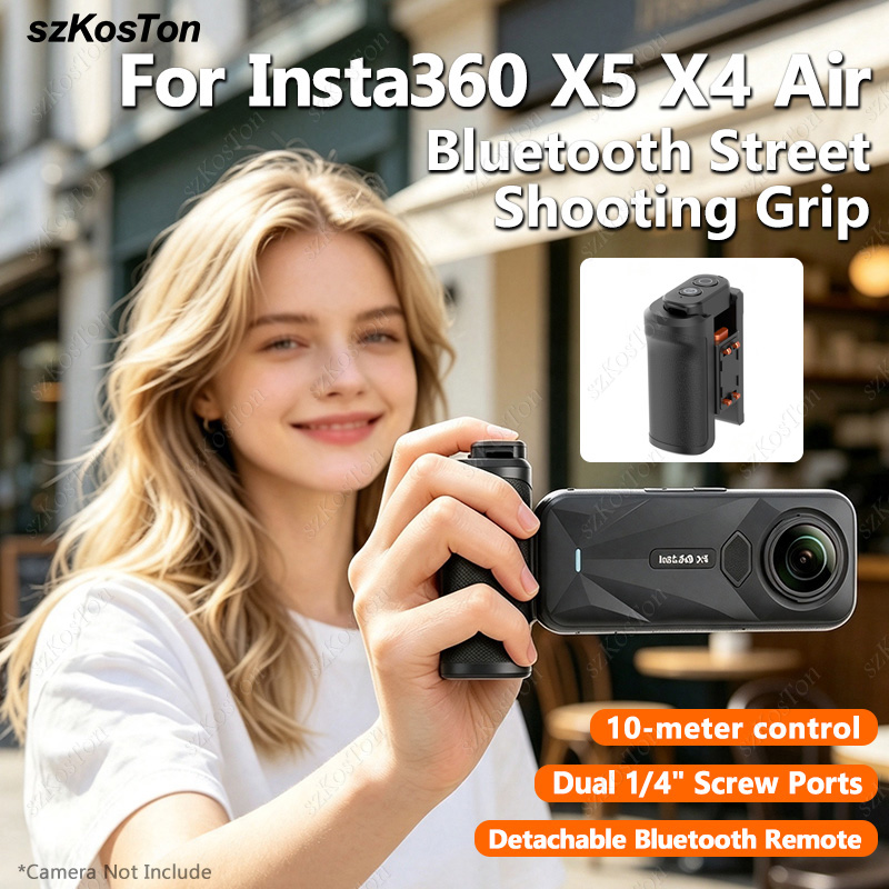 Street Photography Handle Grip - Photography Grip Insta360 X5 review and price