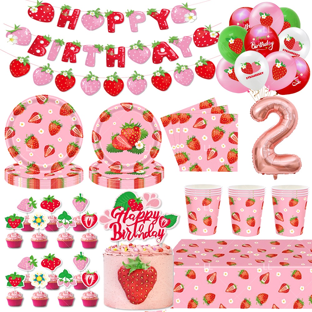 Strawberry Background Birthday - Photography Cheat Sheet review and price