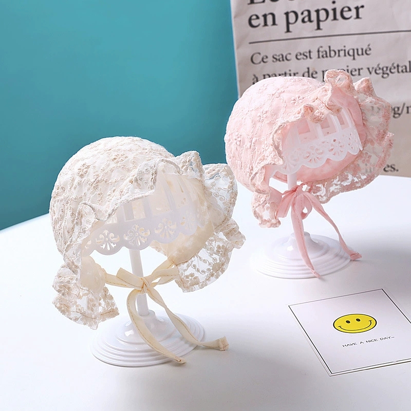 Baby Girl Lace Court Bonnet Ne - Photography Vintage Style review and price