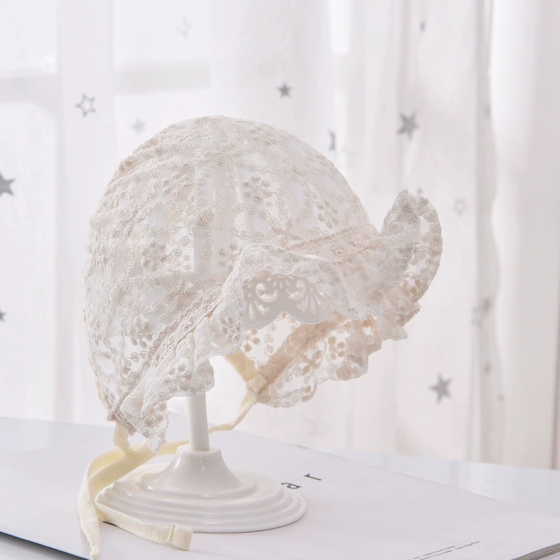 Baby Girl Lace Court Bonnet Ne - Photography Vintage Style review and price