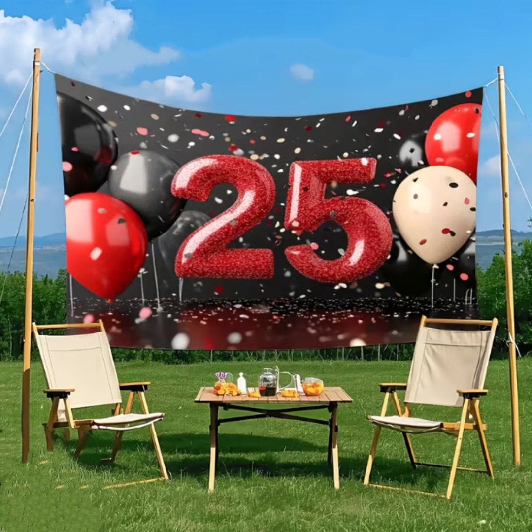 25th Happy Birthday Party Deco - Photography Cheat Sheet review and price