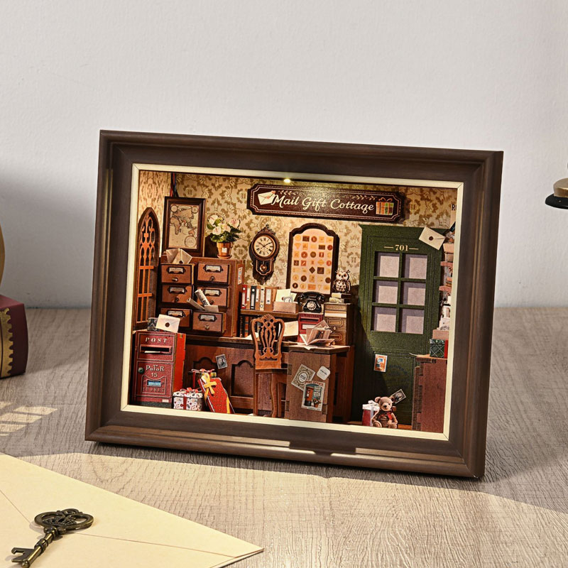 DIY 3D Wooden Book Nook Kit Mi - Photography Hacks review and price