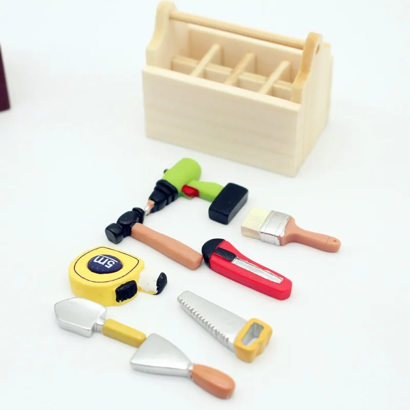 Mini Wooden Coffee Toolbox Dol - Photography Coffee review and price