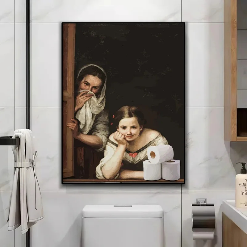 Funny Pinching Nose Mona Lisa  - Photography Duck review and price