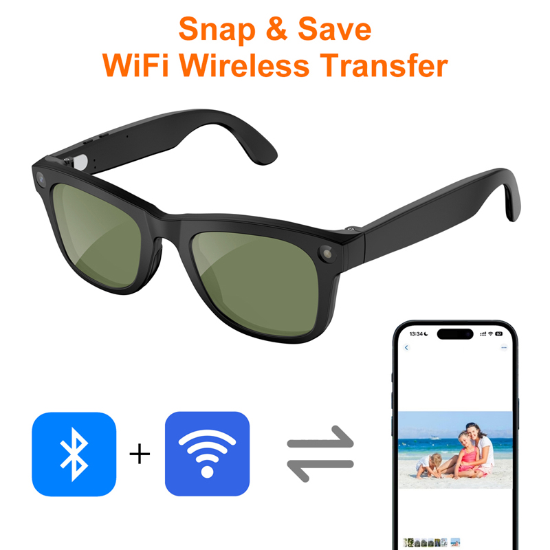 AI Smart Shooting Glasses 8MP  - Photography Unit review and price