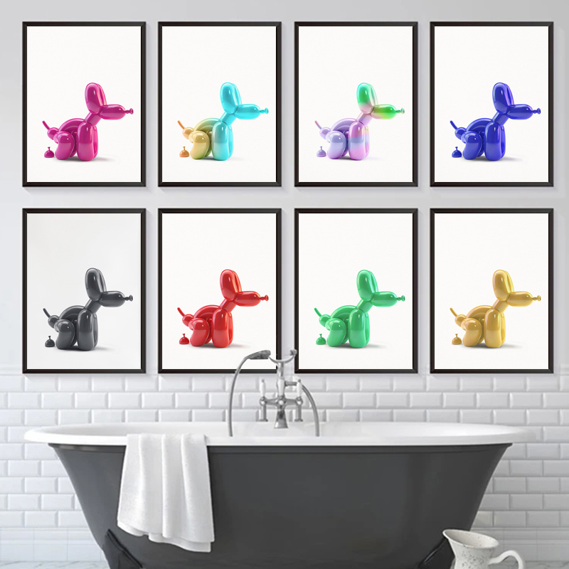 Funny Toilet Wall Art Poster P - Photography Duck review and price