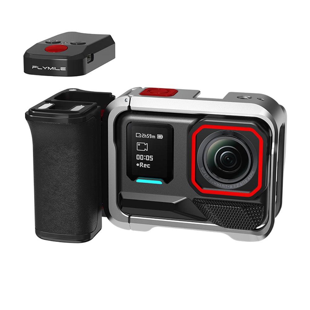 Metal Quick-Release Street Pho - Photography Grip Insta360 X5 review and price