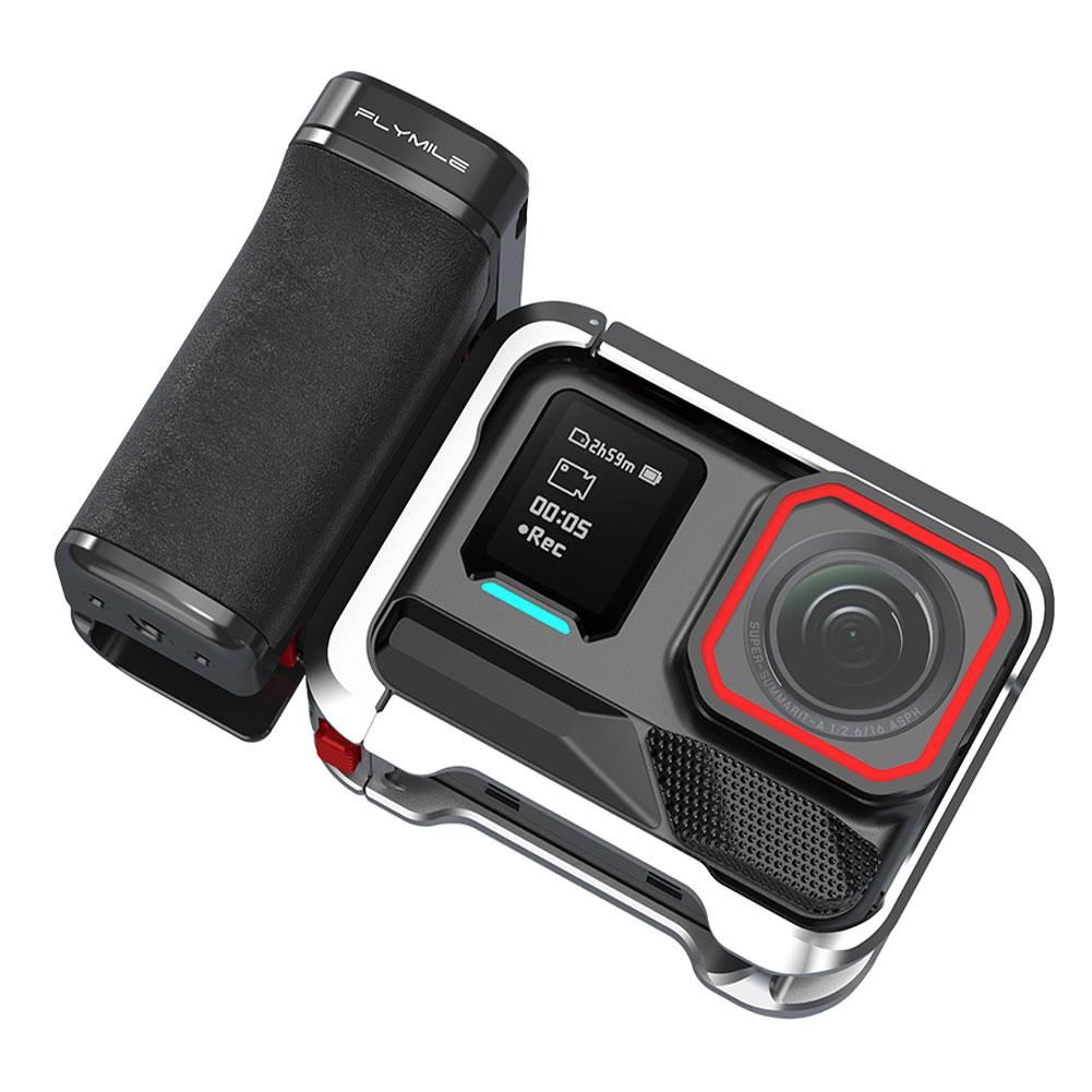 Metal Quick-Release Street Pho - Photography Grip Insta360 X5 review and price