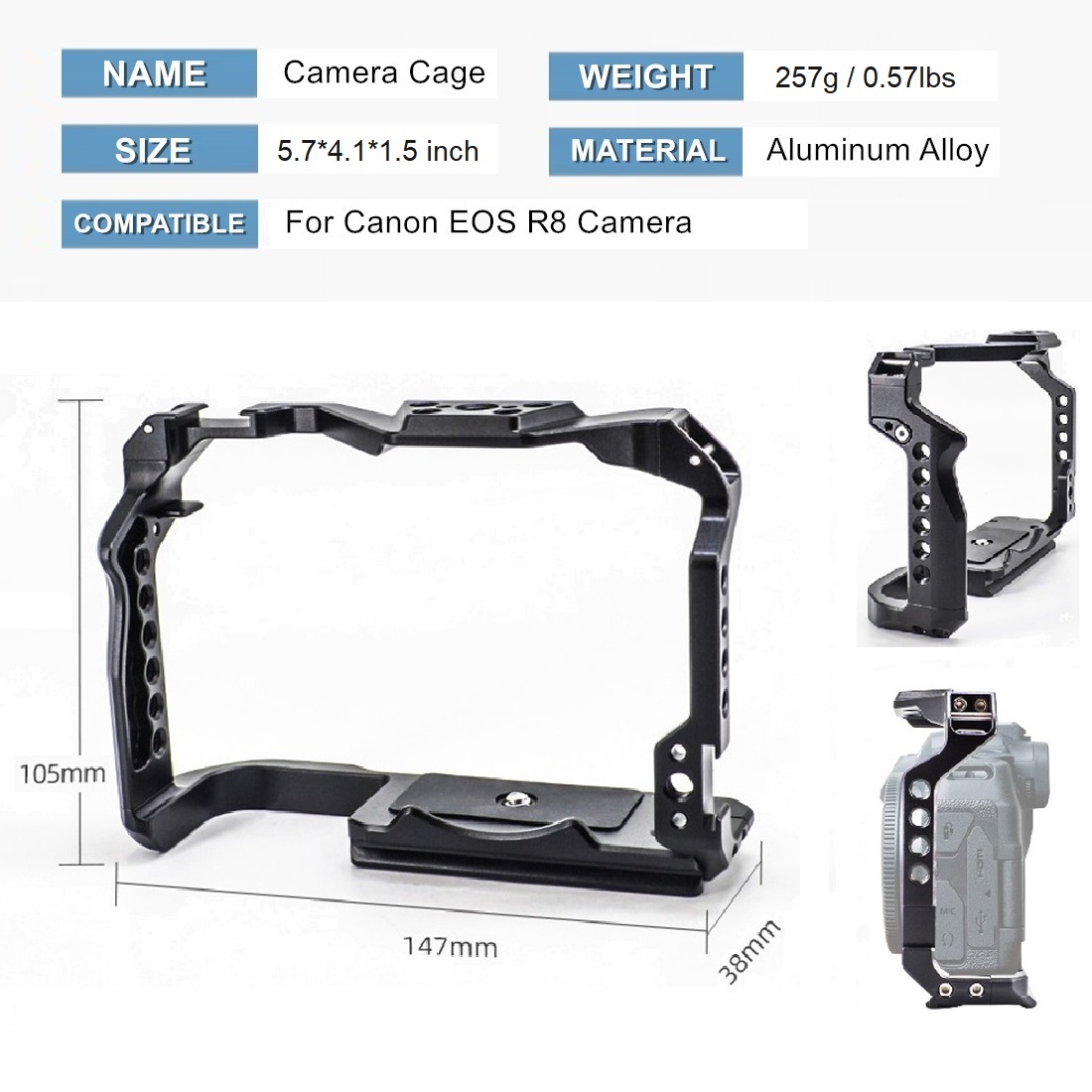 Protective Frame Camera Cage f - Photography Blog review and price