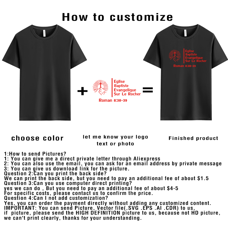 Men's T-shirt 100% cotton Your - Photography Logo review and price