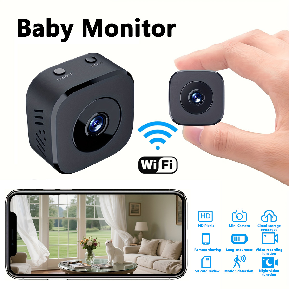 1080P HD Mini WiFi Camera Indo - Photography Unit review and price