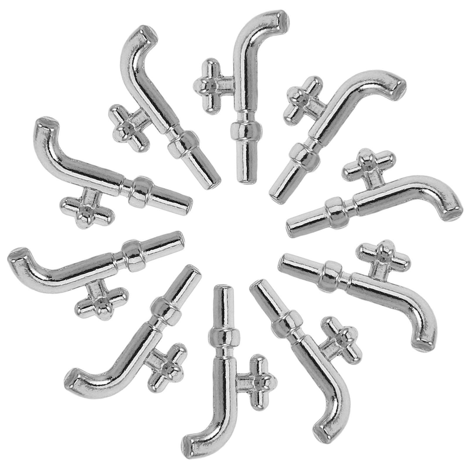 10Pcs Miniature Faucet Realist - Photography Vintage Style review and price