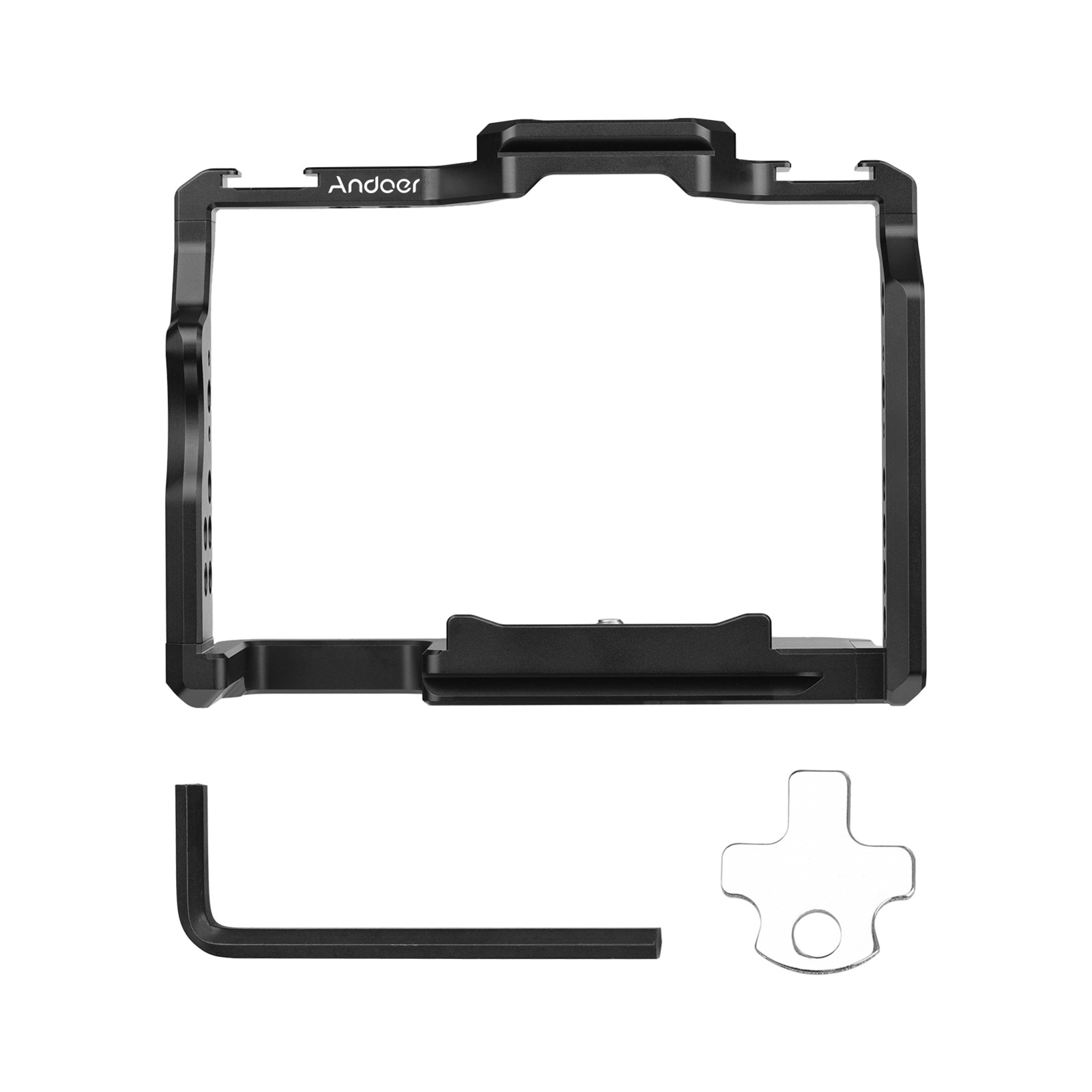 Andoer Camera Cage Aluminum Al - Camera Cold Shoe review and price
