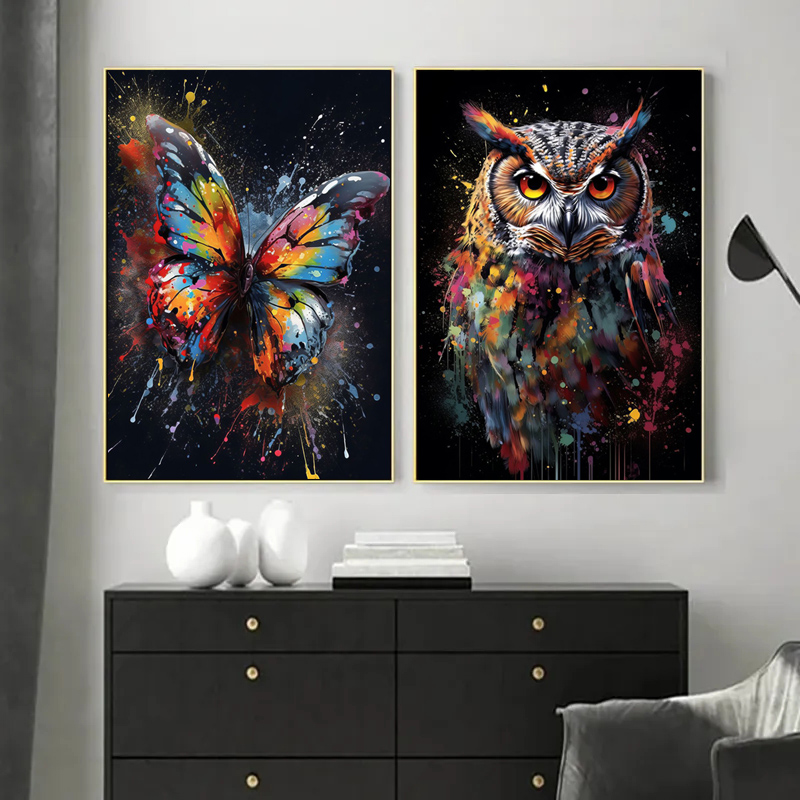 Watercolor Lion Tiger Monkey O - Photography Duck review and price