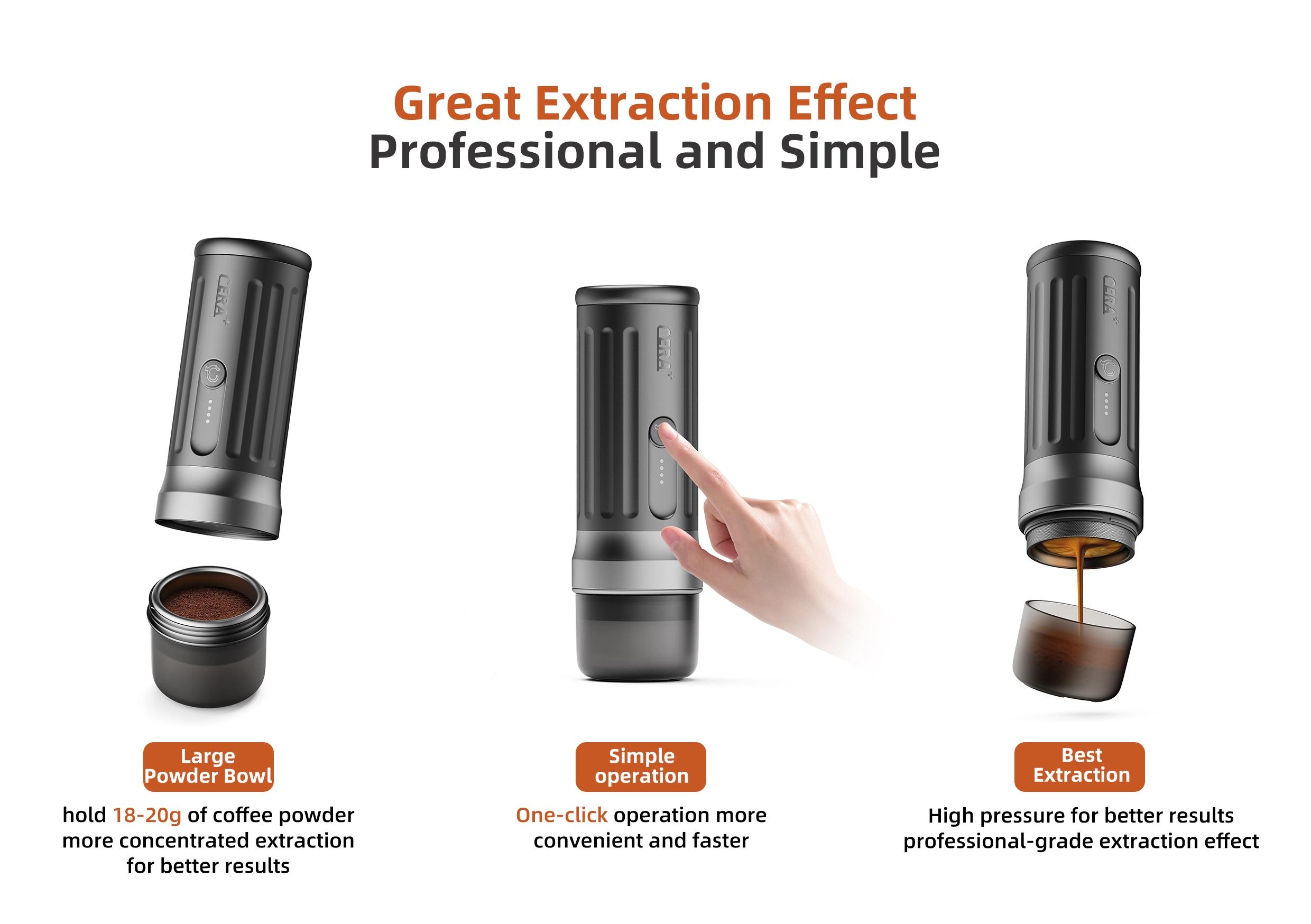 CERA+PCM03S-MAX Portable Coffe - Photography Coffee review and price