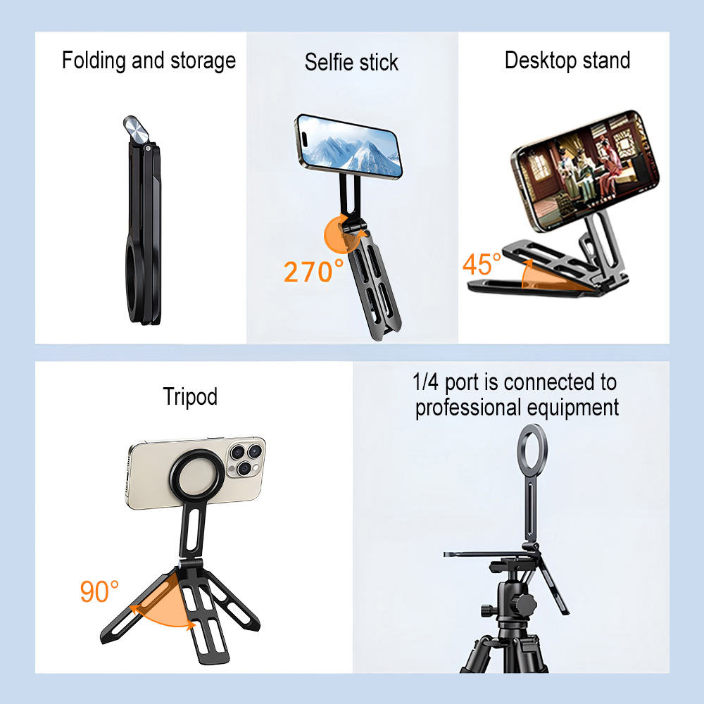 Magnetic Phone Holder Four-axi - Photography Videos Free review and price