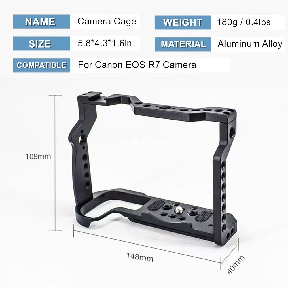 Compatible with Canon EOS R7 C - Camera Cold Shoe review and price
