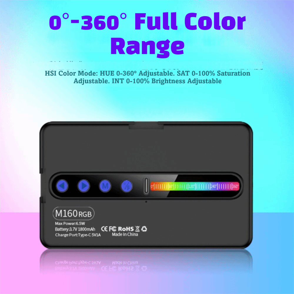 Dimmable RGB LED Video Light F - Photography Videos Free review and price