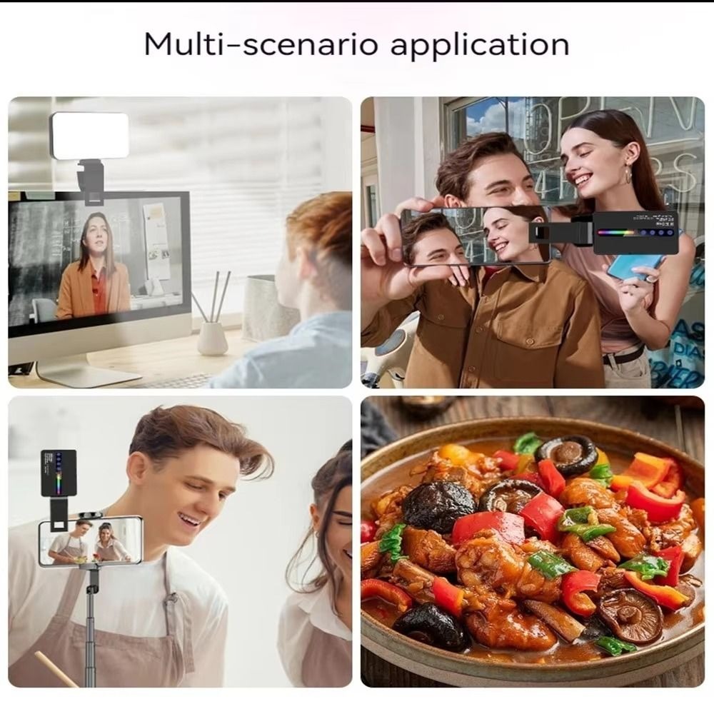 Dimmable RGB LED Video Light F - Photography Videos Free review and price